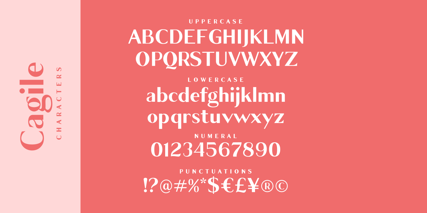 Пример шрифта Cagile SemiBold Italic